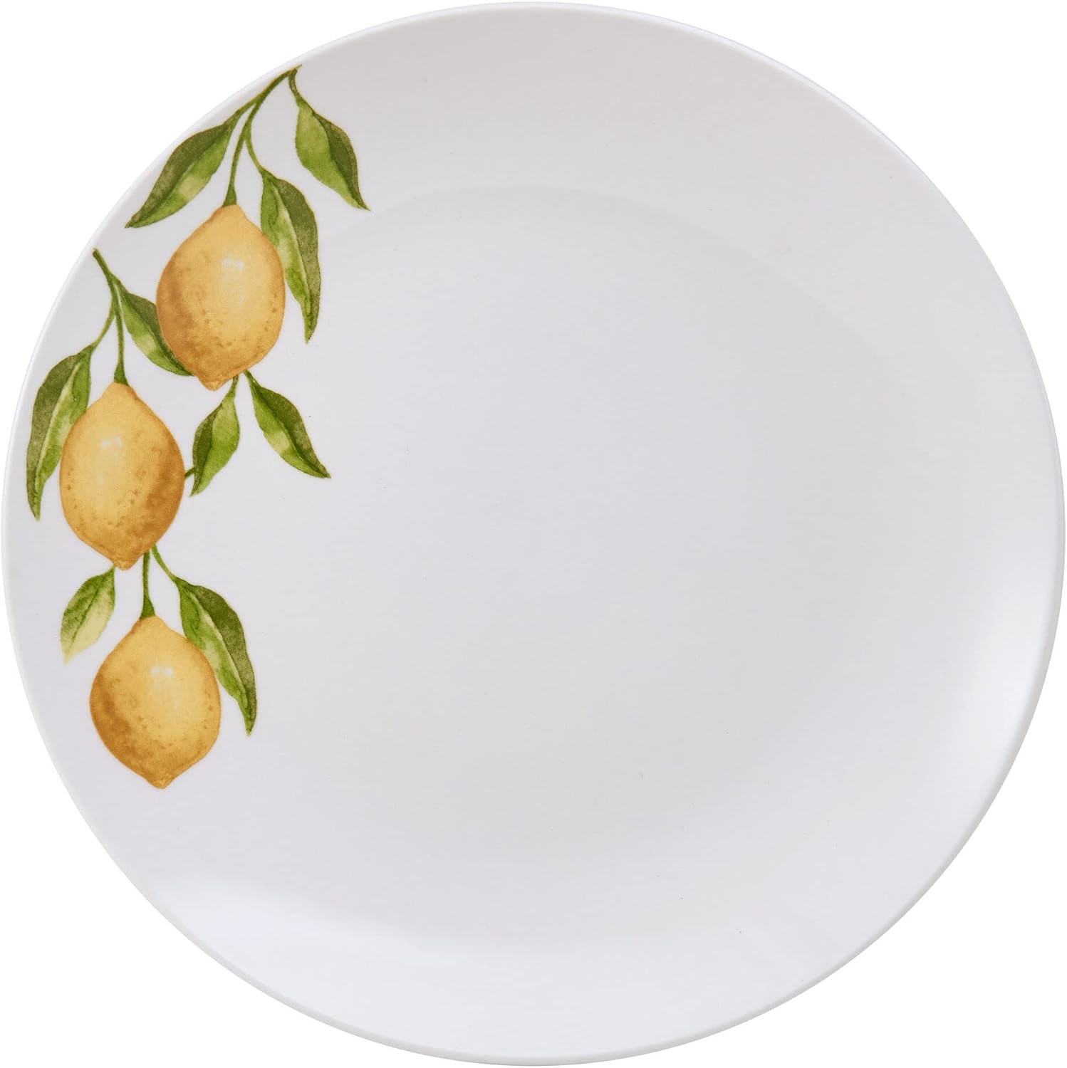 Studio Nova Kendall 16 Piece Dinnerware Set - White Porcelain Modern Tableware with Coupe Shapes & Unique Rim Design - Includes Dinner Plates Bowls