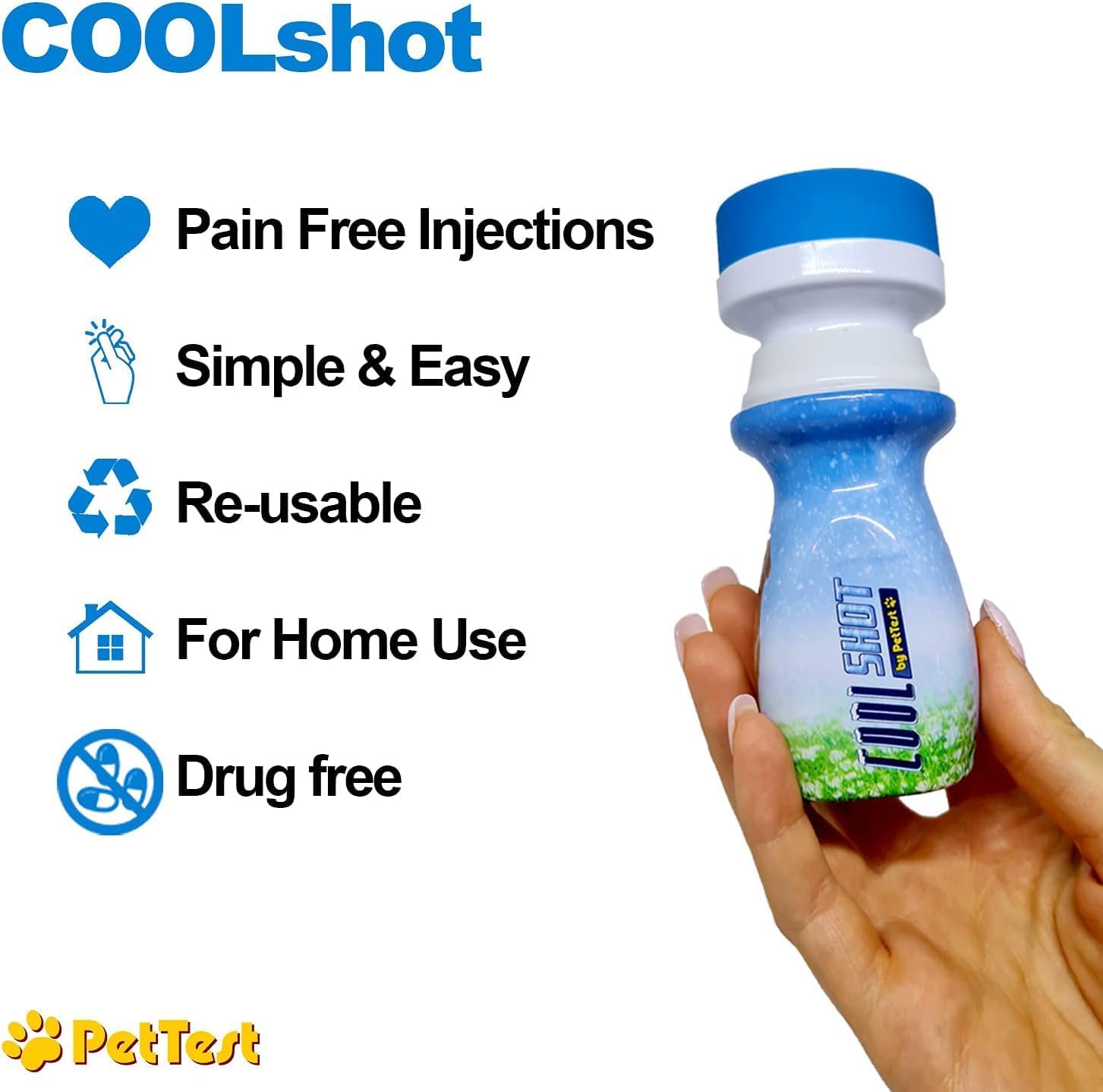 COOLshot Cold Numbing Device for Diabetic Pets