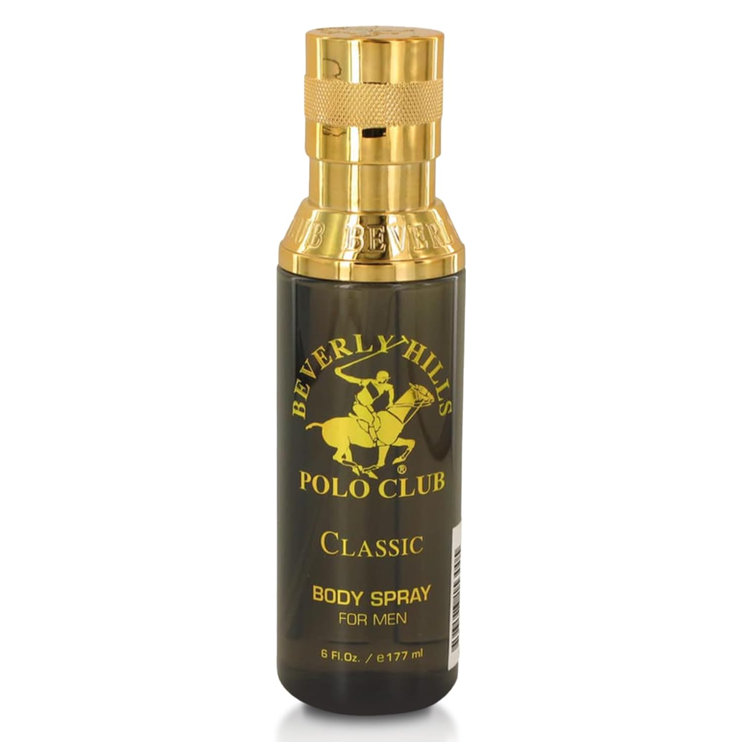 Beverly Hills Polo Club Body Spray for Men - BHPC Blaze - Fresh, Earthy with Notes of Cedar & Basil - Long Lasting Body Mist Cologne Scent - Ideal Gift for Him, 6oz