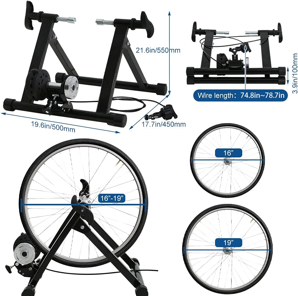 BestMassage Magnet Steel Bike Bicycle Indoor Exercise Trainer Stand