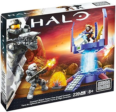 Mega Bloks Halo Covenant Watch Tower Building Set