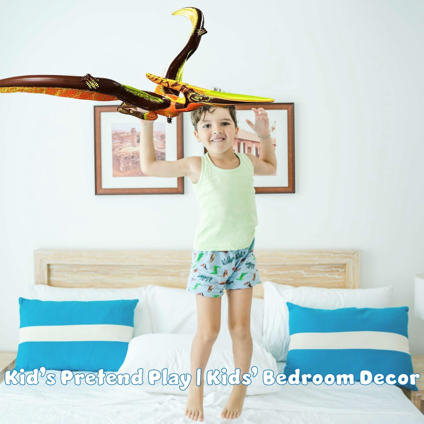 Jet Creations Inflatable Spinosaurus, 53" Long, Realistic Dinosaur