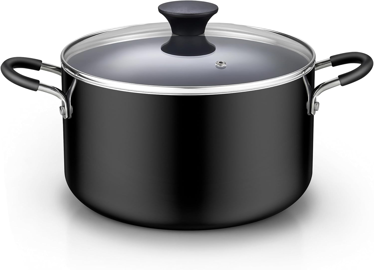 Cook N Home 10.5 Quart Non Stick Stock Pot with Lid, Large Pots for Cooking