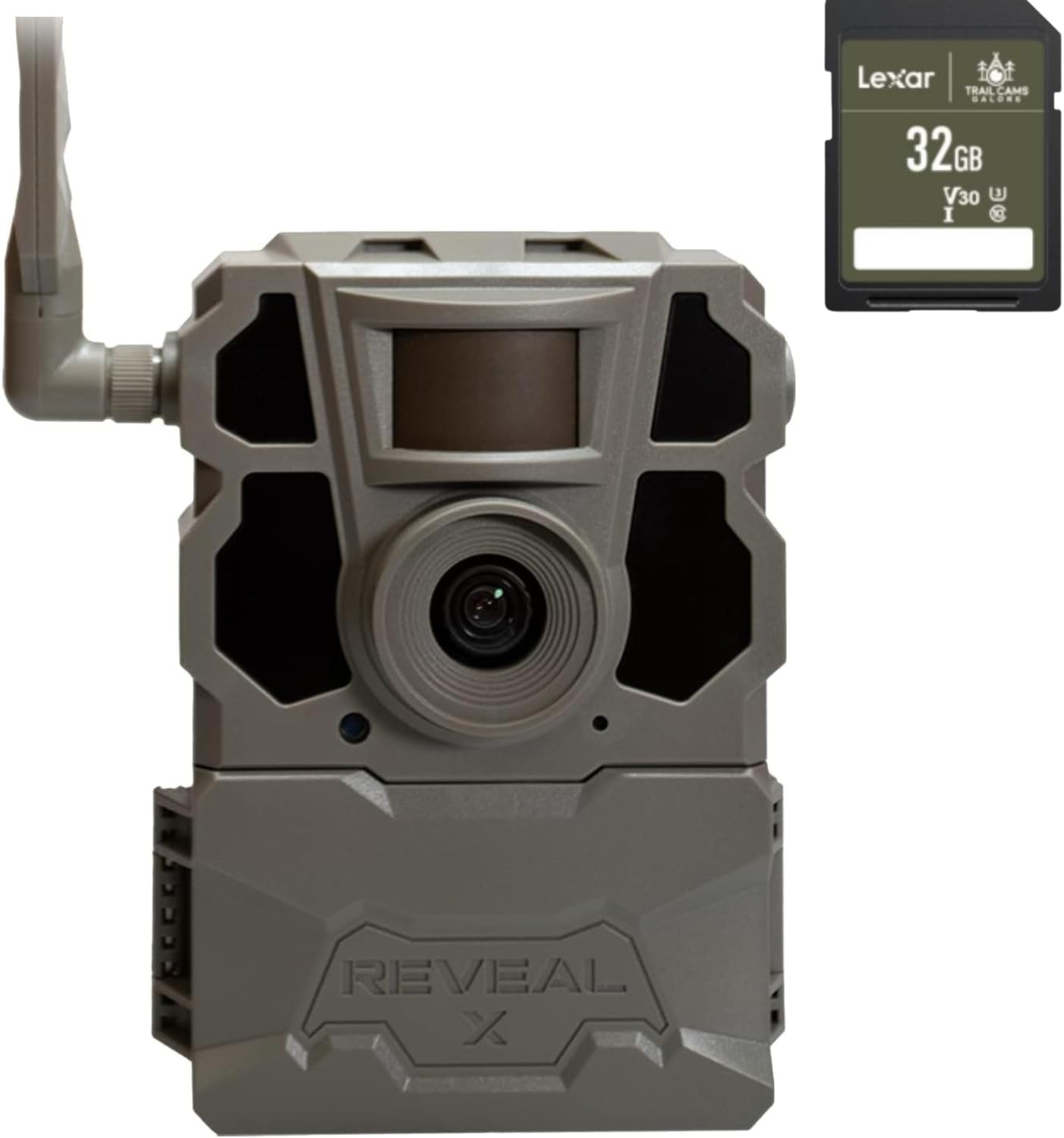 TACTACAM Reveal X GEN 2.0 Cellular Trail Camera with 32GB SD Card Bundle