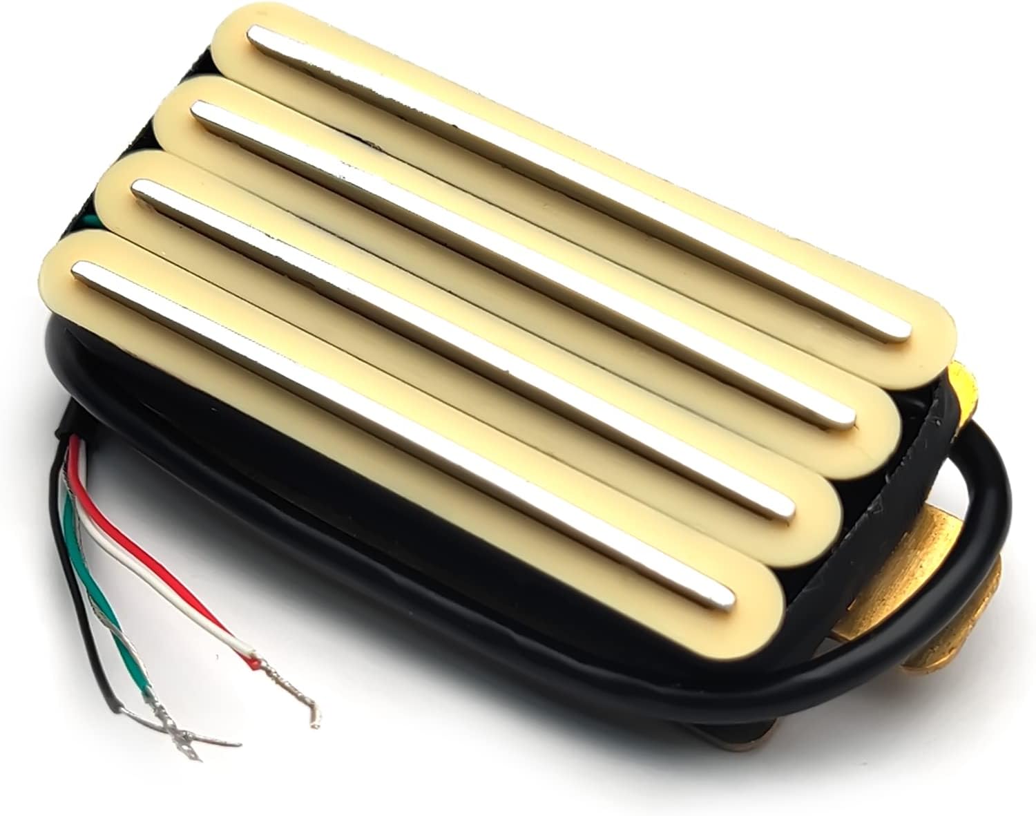 SAPHUE 2-Dual Blade Electric Guitar High Output Track Type Four Coil Humbucker Pickup Black