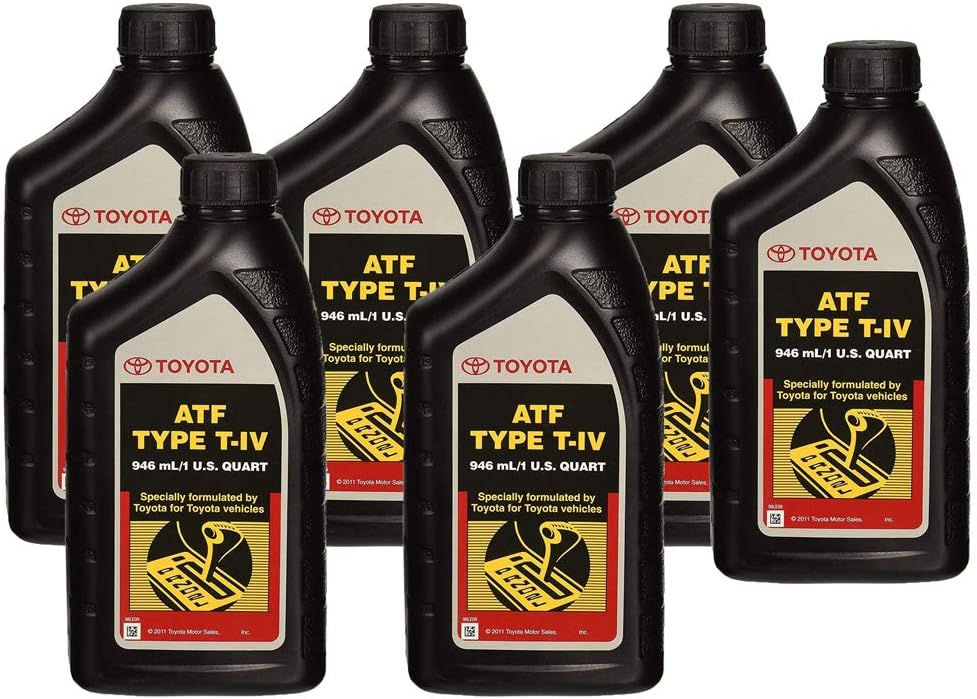 Toyota 00279-000T4 Automatic Transmission Fluid, 192 Ounces, 6 Pack