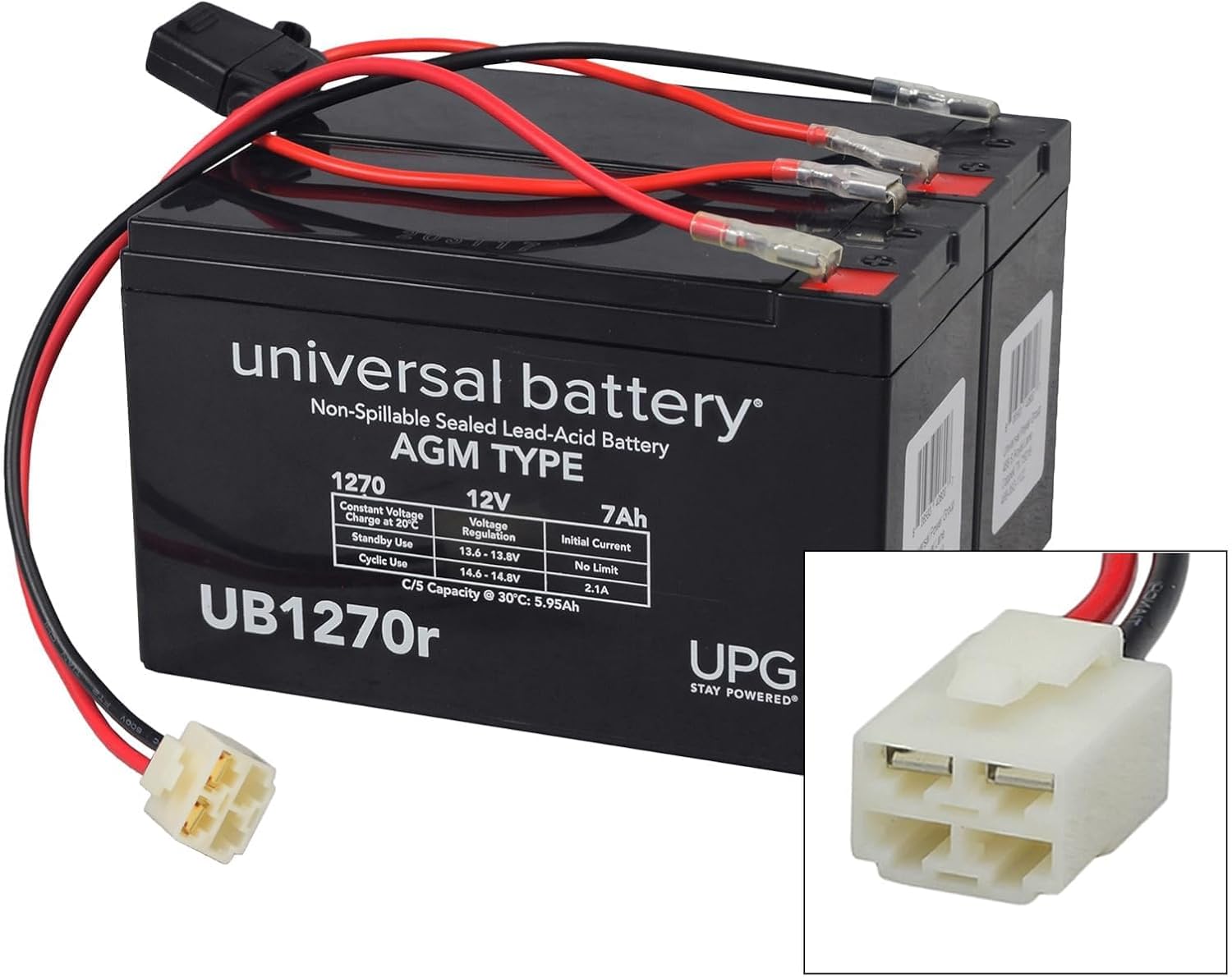 AlveyTech Premium 24 Volt Battery Pack for the Razor Dirt Quad Electric ATV (7 Ah Standard Range