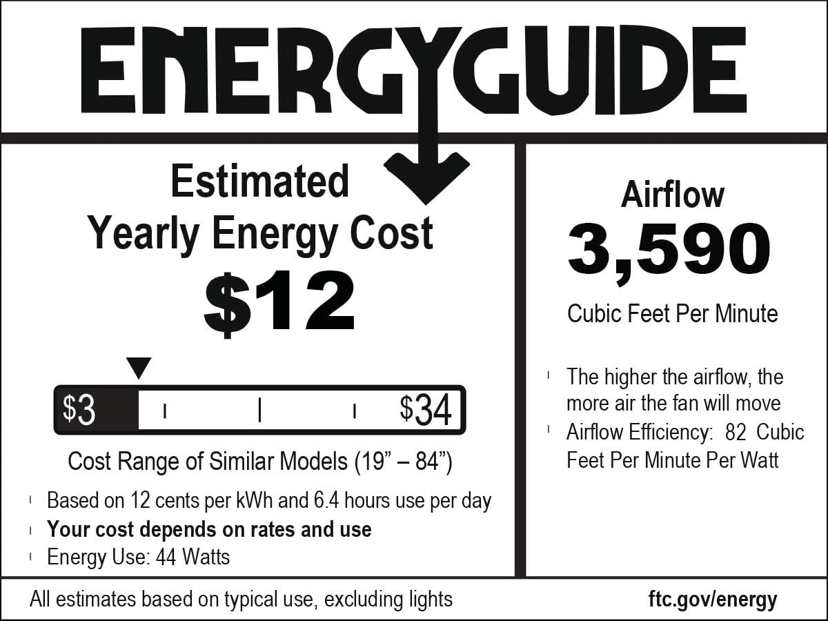 Hunter 54in Contemporary Ceiling Fan with Remote Control in Brushed Nickel (Renewed)