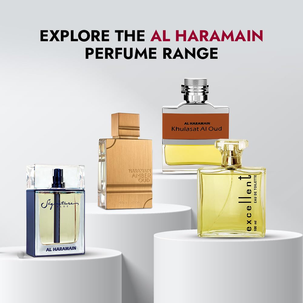 Al Haramain Detour Noir Eau de Perfume Spray for Unisex, 3.33 Ounce
