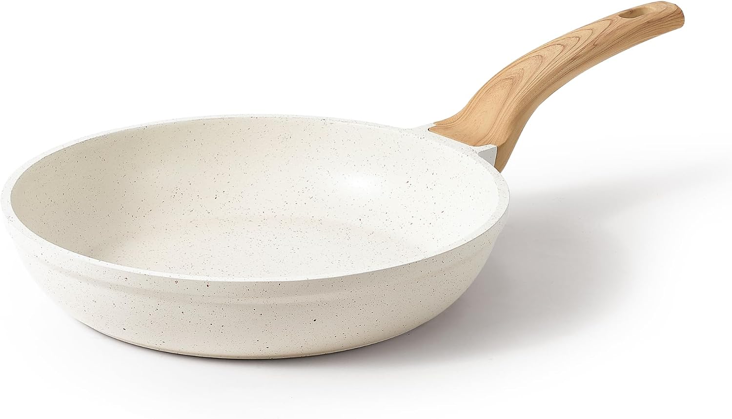 CAROTE Nonstick Frying Pan, 8 Inch Classic Granite Skillet | Kitchen Healthy Non Toxic Stone Cookware,All-Stovetop Compatible, Cool Handle, Easy to Clean, PFOA Free