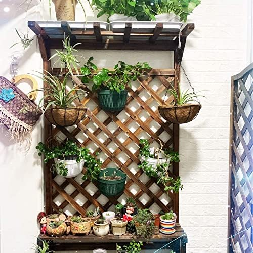 HALEDAZE 2 Pack 14 Inch Round Coco Liners for Hanging Basket
