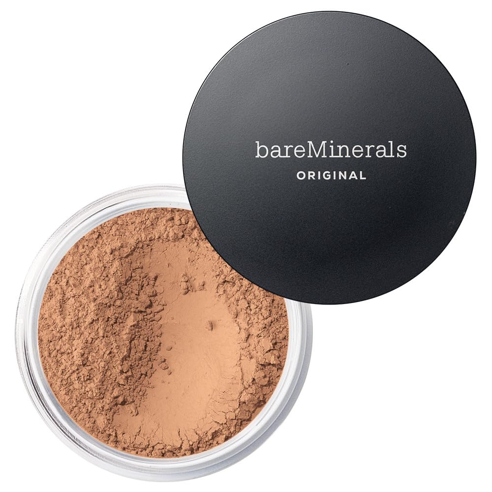 bareMinerals Original Loose Powder Foundation SPF 15 - Powder Face Makeup with Added Sun Protection - Sheer to Full Coverage Foundation