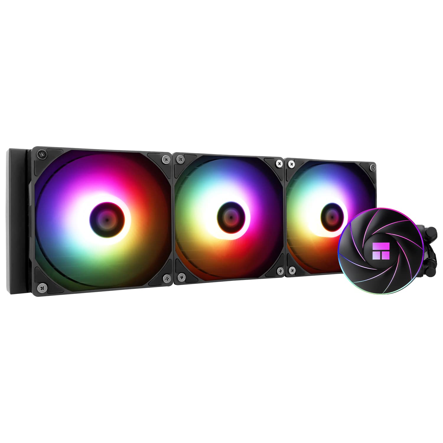 Thermalright Aqua Elite 360 ARGB Liquid CPU Cooler, 360 AIO Cooling Row Size, 3 x 120mm PWM Fans, Computer CPU Cooler,for AMD:AM4/AM5, Intel LGA1851/1150/1151/1200/1700