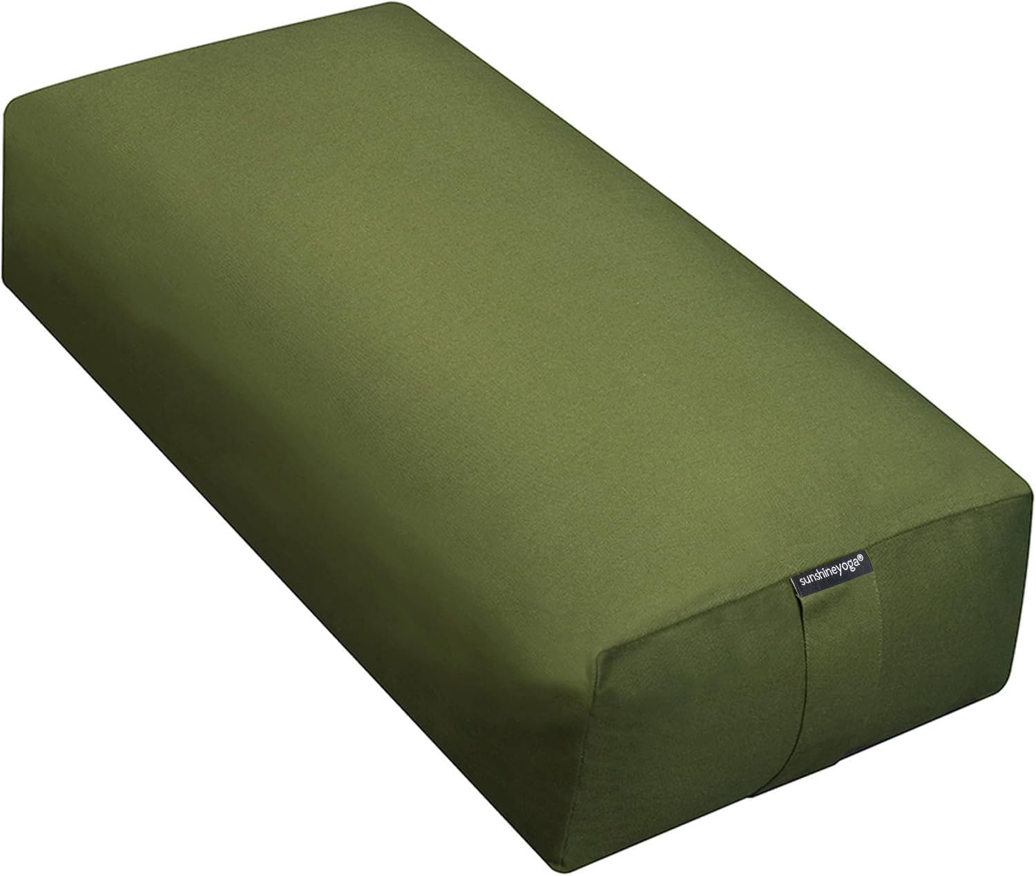 Firm Large Yoga Bolster, 24x12x6in