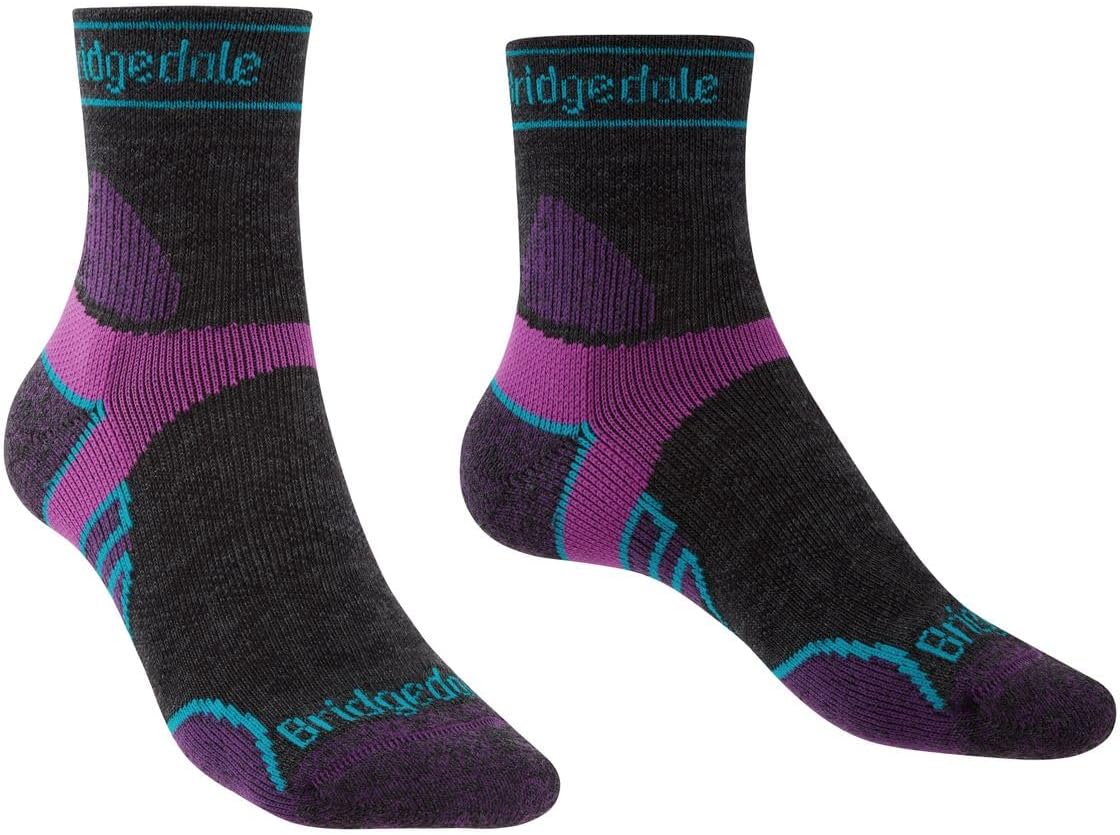 Bridgedale womens Trail Run Lightweight T2 Merino Performance ¾ Crew