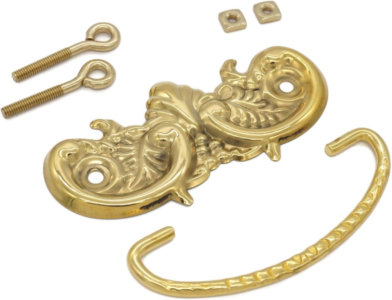Victorian Drawer Pull - Antique Furniture Drawer Pull - Cabinet Drawer Pull - Drop Bail Drawer Pull - Made of Brass - Excellent Replica of an