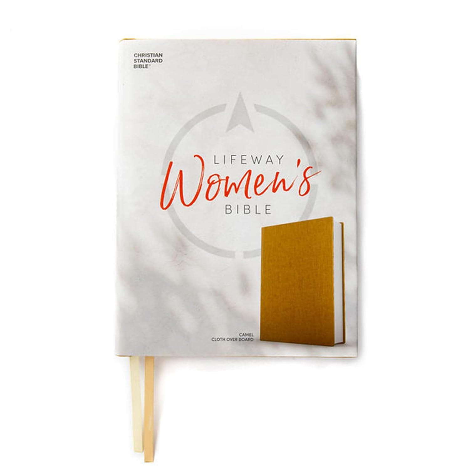 CSB Lifeway Women's Bible, Camel Cloth Over Board, Black Letter, Single-Column, Wide-Margins, Devotions, Articles, Word Studies, Character Profiles