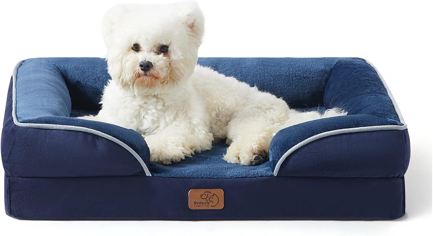 Bedsure Orthopedic Dog Beds Large Sized Dog with Removable Washable Cover