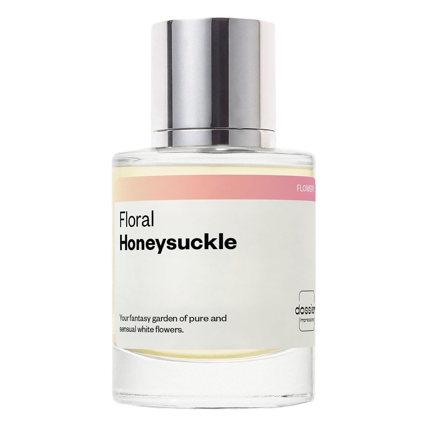 Dossier - Floral Honeysuckle - Inspired by Bloom - Women EDP | 1.7 fl oz (50ml) - Honeysuckle Essential Oil - Floral Honeysuckle Eau de Parfum for