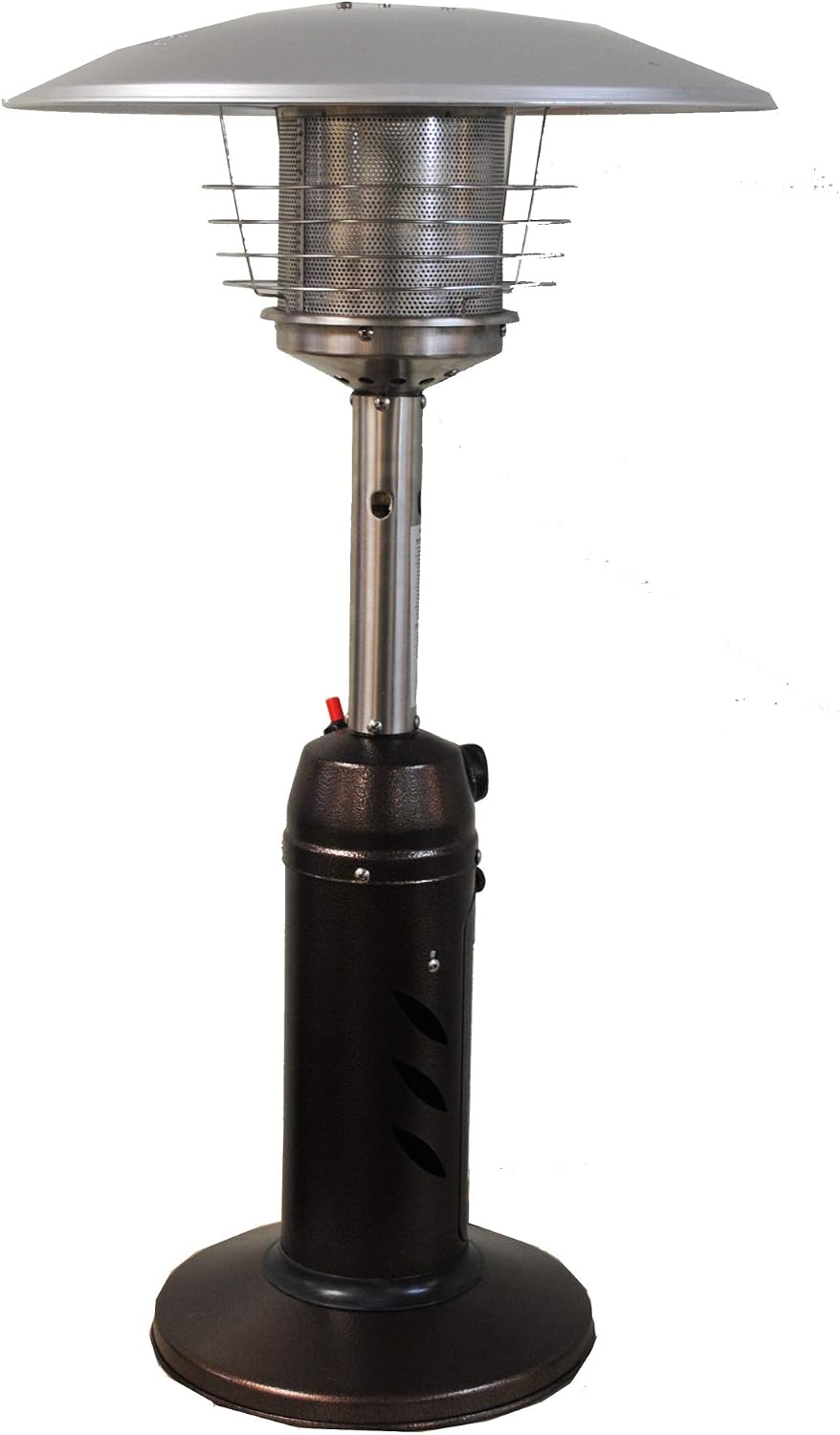 Original SUNHEAT Round Tabletop Patio Heater - Golden Hammer