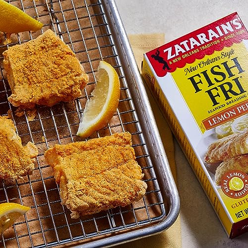 Zatarain's Lemon Pepper Fish Fri, 12 oz