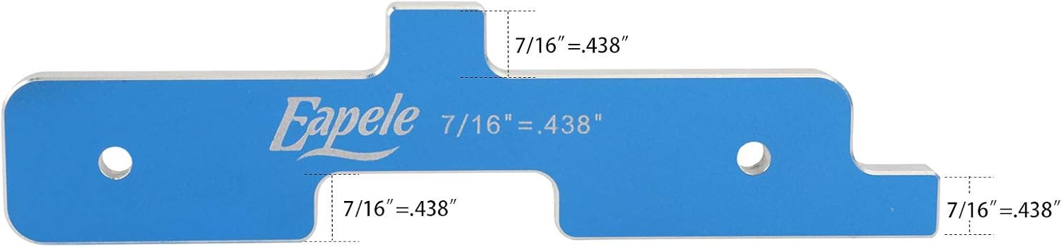 Eapele Router Table Set Up Bars Replace for PRS3400 (Set of 7)