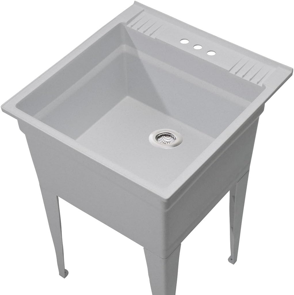2 Pack - 2.25" Top / 1" Basket- Sink Strainer Bathroom, Utility, Slop, Laundry