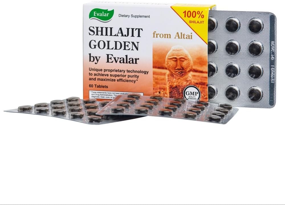 Shilajit Golden Siberian Altai 60 Tabs