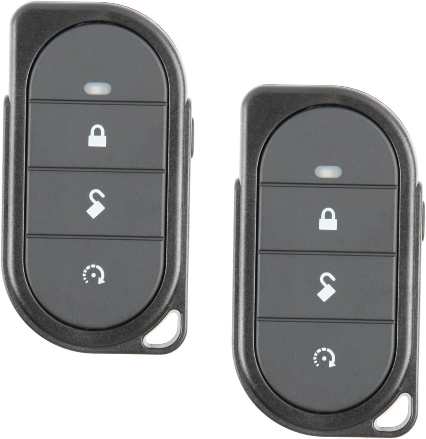 2X KeylessOption Keyless Entry Remote Control Car Truck SUV Key Fob Alarm Security Starter Lock Unlock Remote Start 3-Button Replacement for Viper (7146V)