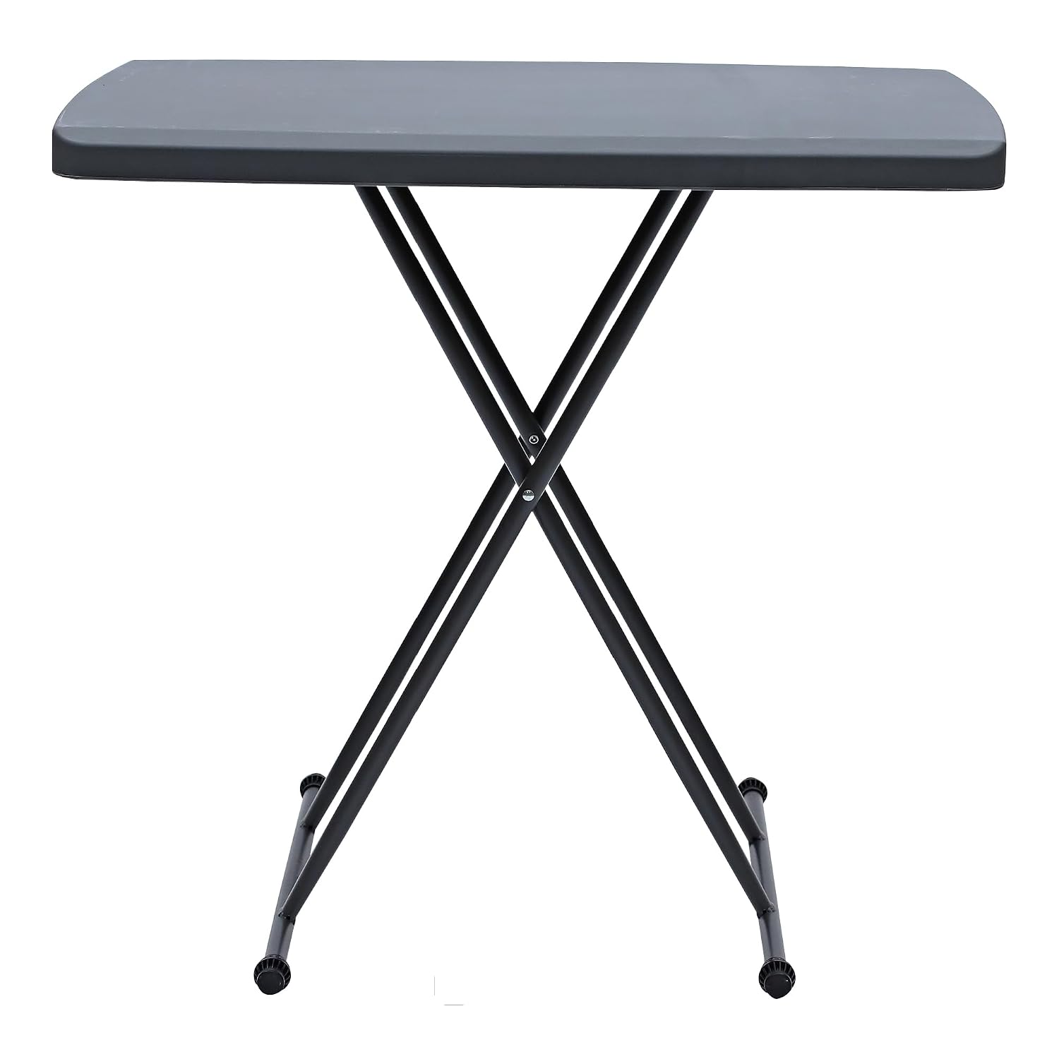 Iceberg IndestrucTable Classic Personal Folding Table, Platinum, 30' x 20"