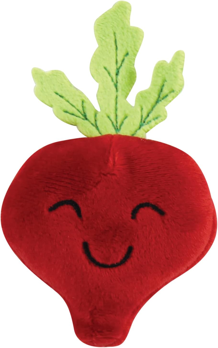 Luvable Friends Unisex Baby Squeaky Plush Dog Toy With Rope