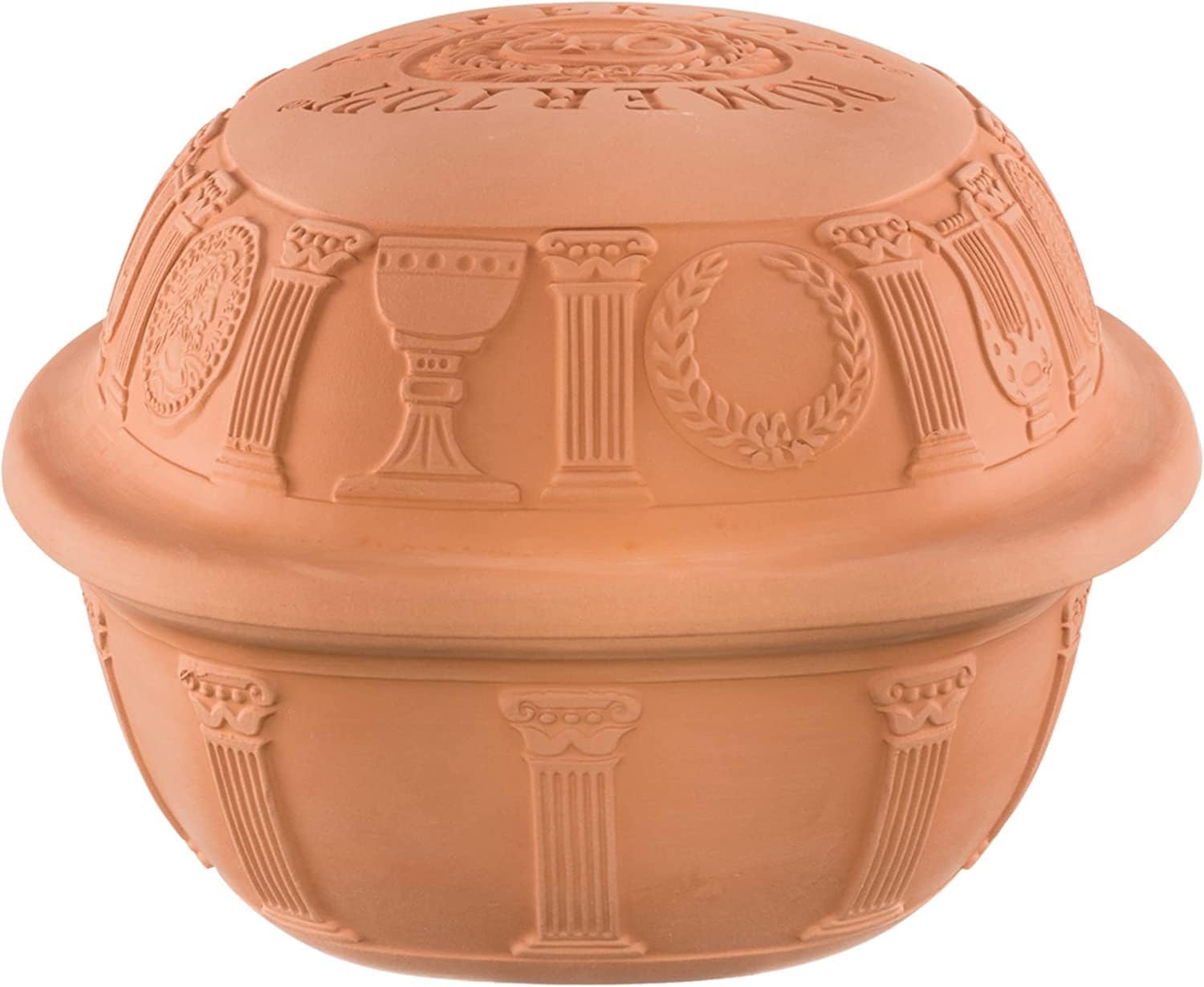 Romertopf Clay Roaster | 40 Years Anniversary Edition | Non-Stick Dutch Oven | Healthy Pot Cooking | Clay Baker | Versatile Cooking Vessel - 3.7 Quarts (3.5 Liters) for up to 6 people