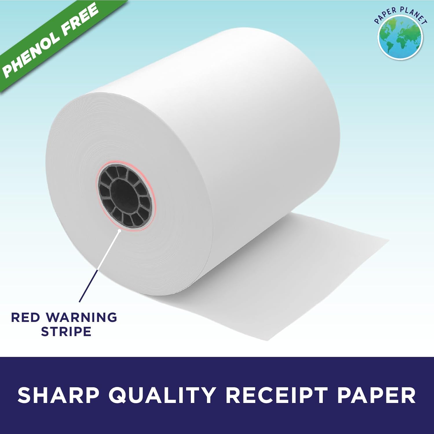PaperPlanet Thermal Paper for Toast TP200 Printer | 20 Rolls | Thermal Receipt Paper, Compatible with Toast TP200 Printer