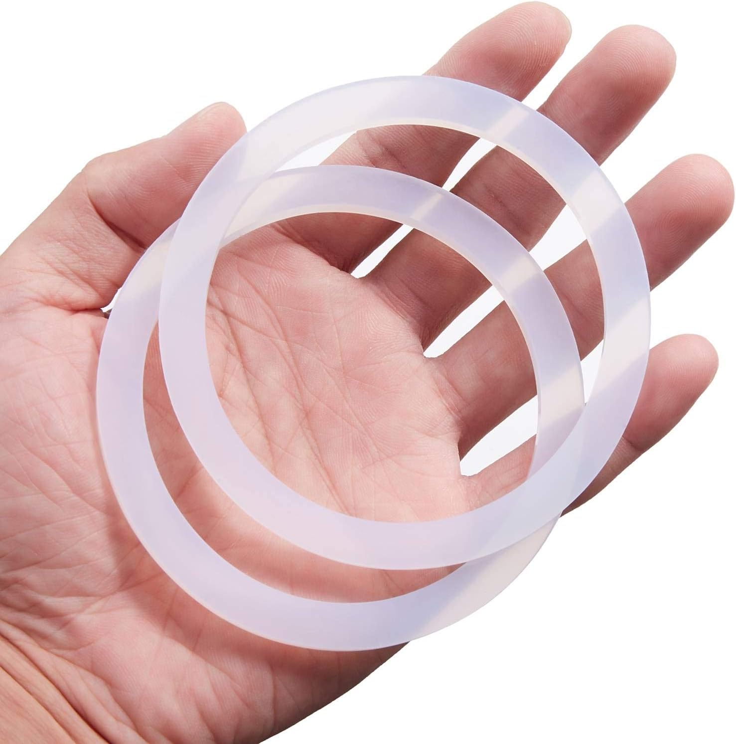 8 Pcs 4 Cups Replacement Food Grade Silicone Gasket, For Bialetti Moka Pots