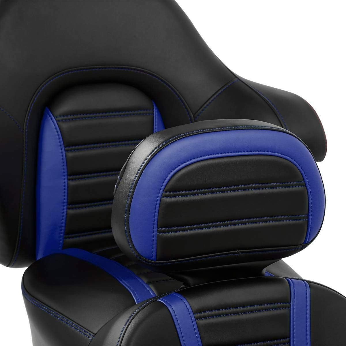 Rider Passenger One-Piece Two-Up Seat Driver Rider Backrest Wrap Around Backrest Pad Fit For Harley 2014-2023 Touring Road King Street Glide Road