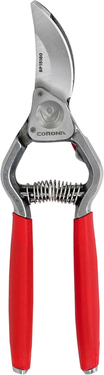 Corona Tools Forged Steel ClassicCUT Bypass Hand Pruner – 1-Inch Cut Capacity Garden Pruning Shears for Stems & Branches