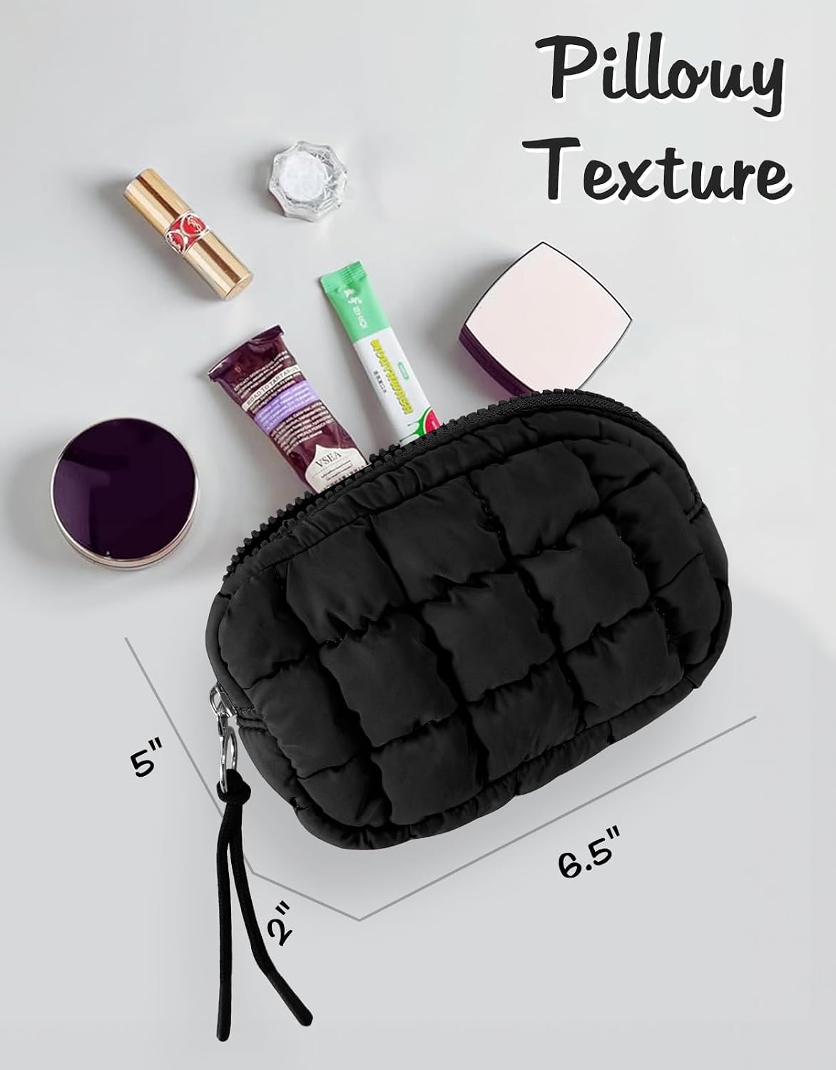 Puffer Tote Bag for Women Large Quilted Puffy Lightweight Carryall Crossbody Tote Bag for Women