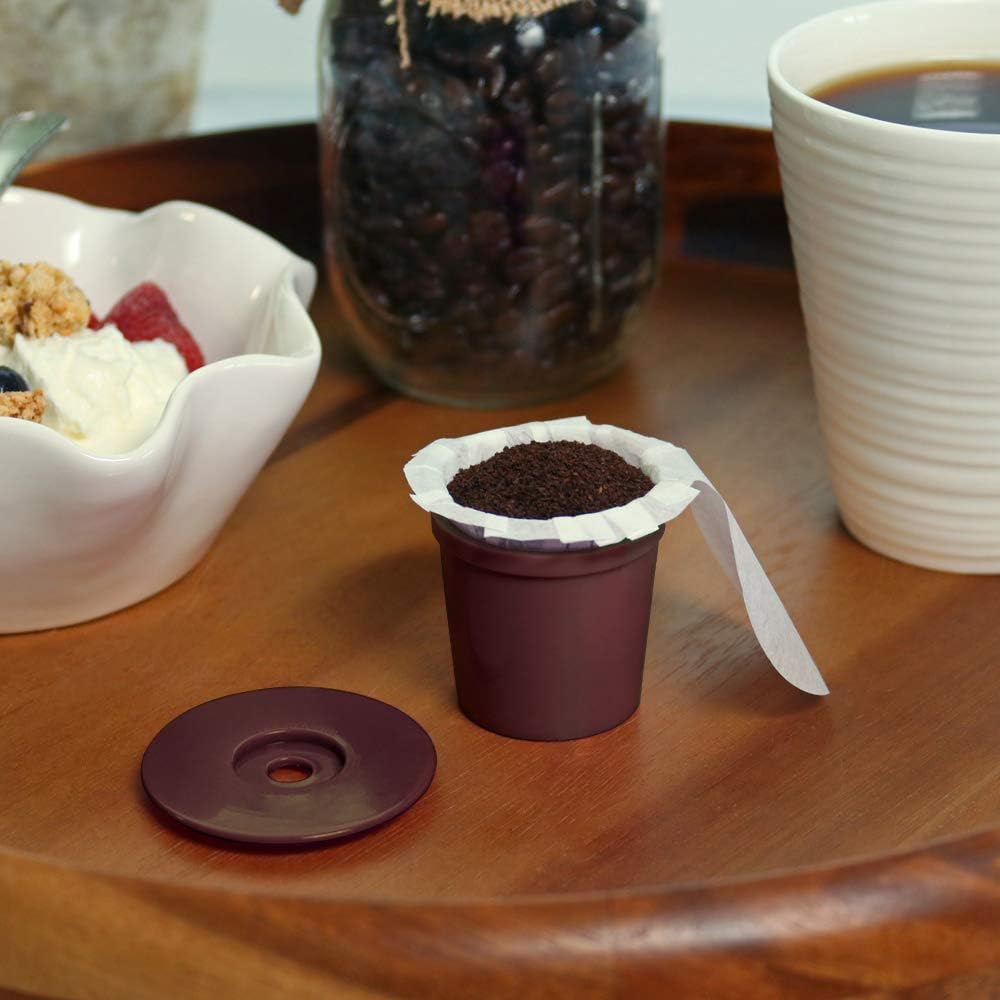 Perfect Pod EZ-Cup Reusable K-Cup Pod for Keurig 1.0 Coffee Makers | Refillable Coffee Brewer Filter, Works with 1-Stream Single Serve Coffee Machines