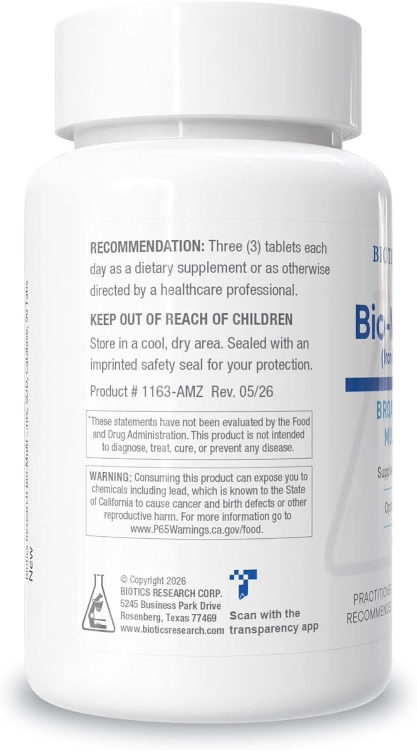 BIOTICS RESEARCH Bio Multi Plus Iron & Copper Free Multivitamins 270Tablets