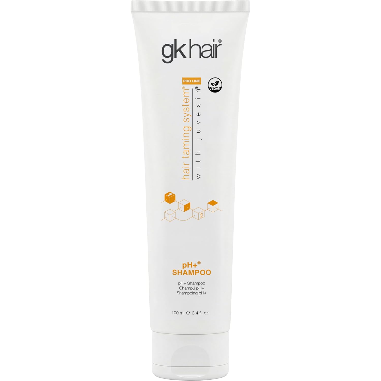 GK HAIR Anti-Dandruff Shampoo Leaving Your Scalp Refreshed and Hair Soft, Smooth – Sulfate-Free Shampoo for Dry Damaged Hair for Men and Women 8.5 Fl Oz