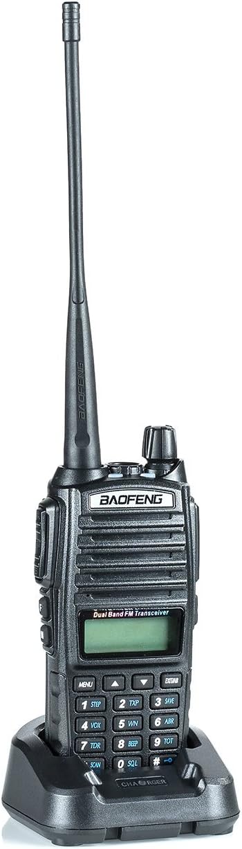 BaoFeng UV-82HP High Power Dual Band Radio: 136-174mhz (VHF) 400-520mhz (UHF) Two-Way Radio