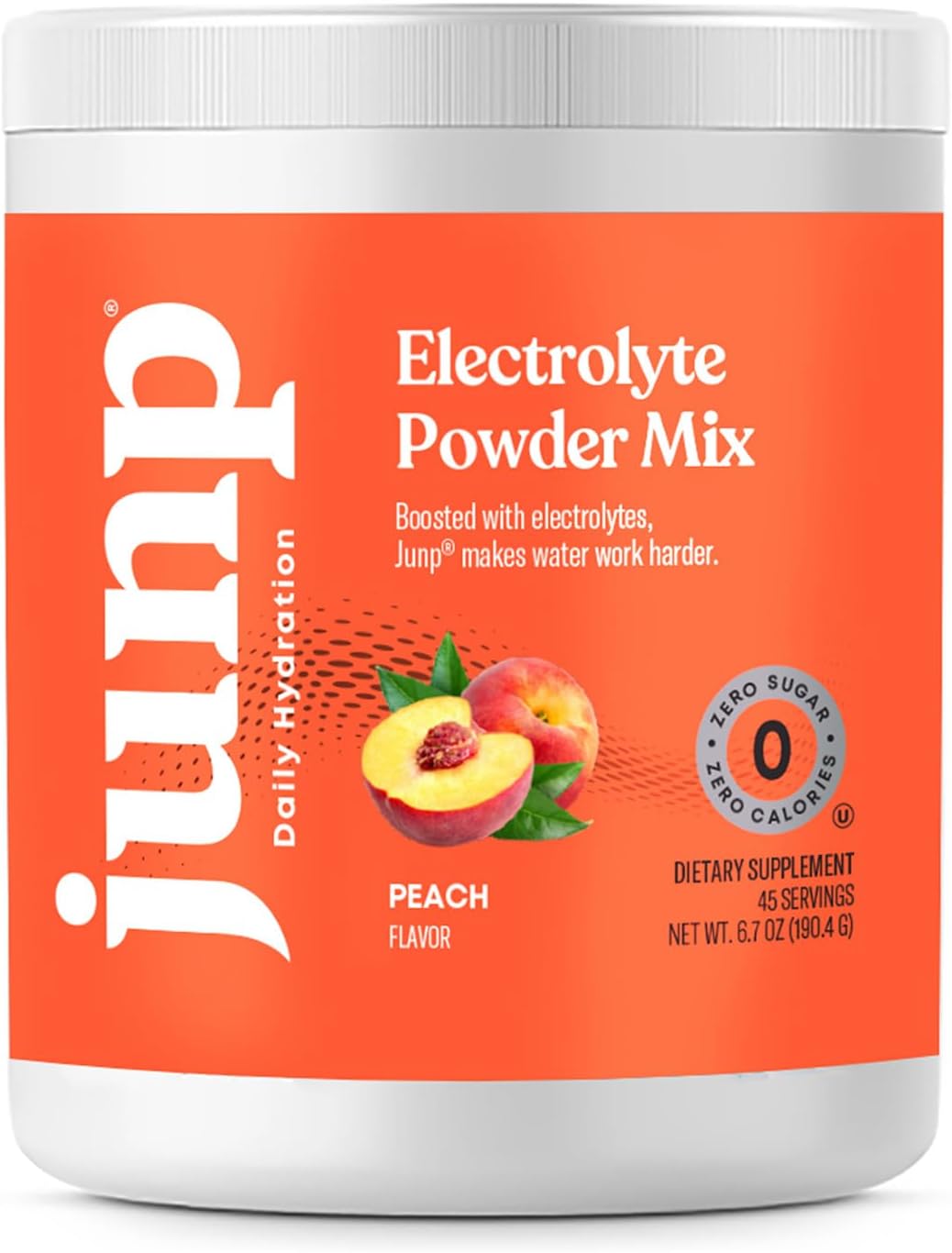 JUNP Electrolytes Powder No Sugar No Carbs – Lemonade Keto Electrolyte Drink Mix - Potassium & Salt Hydration Powder Electrolytes - Zero Calorie