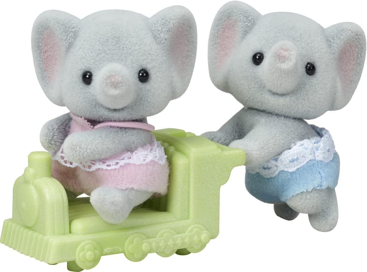 Calico Critters Hopscotch Rabbit Twins - Adorable Bunnies for Endless Imaginative Play. Bring Home the Double the Fun with These Charming Twins!