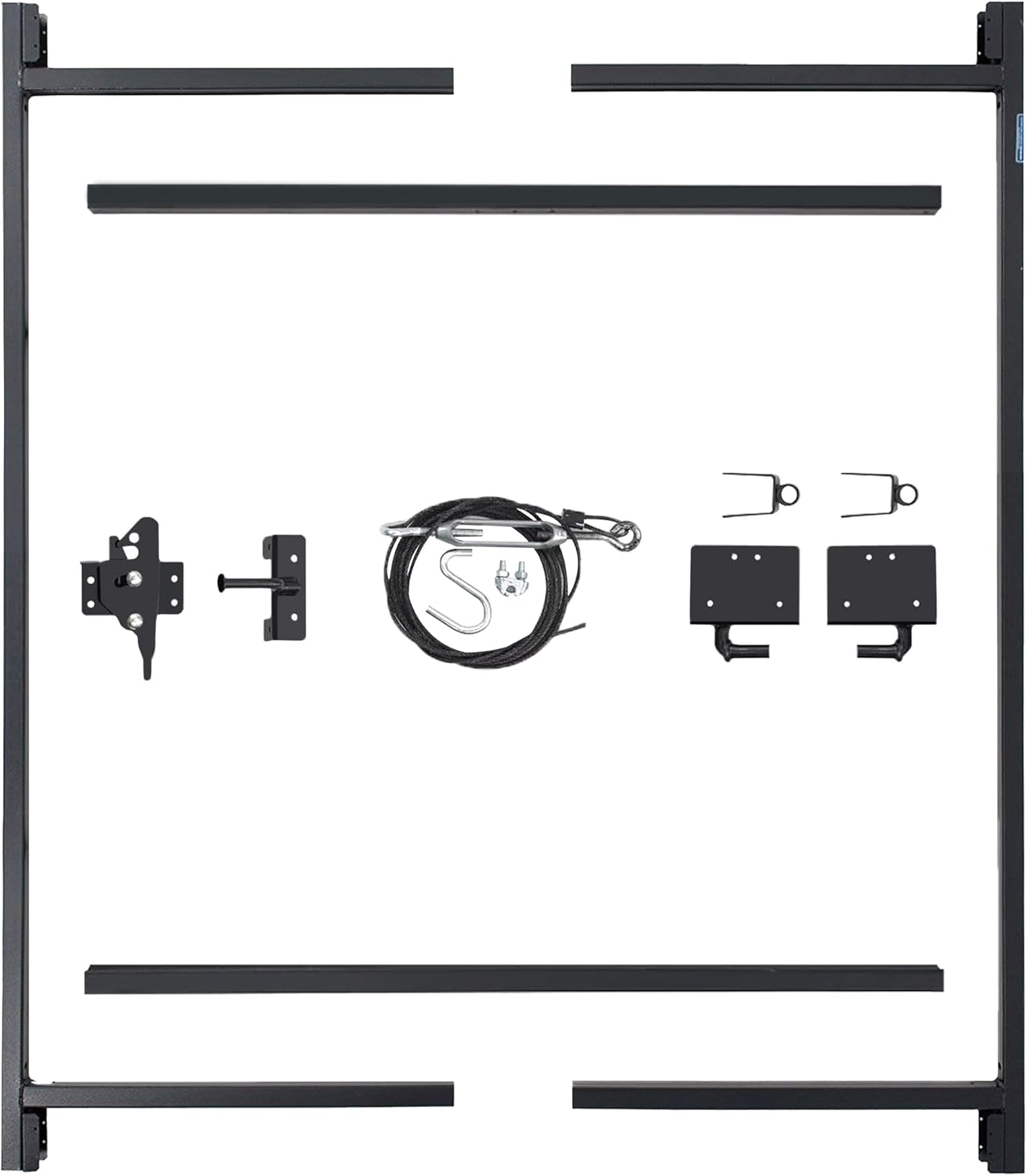 Adjust-A-Gate 2-Pack Anti-Sag Original Wide Width Full-Frame Gate Kit, Fits 60-90" Opening