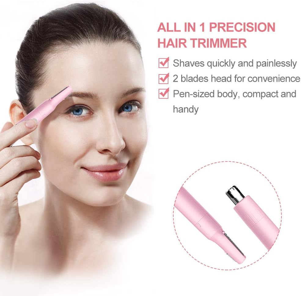 TOUCHBeauty Hair Trimmer for Face Eyebrow Nose Ear Body Hair Trimming