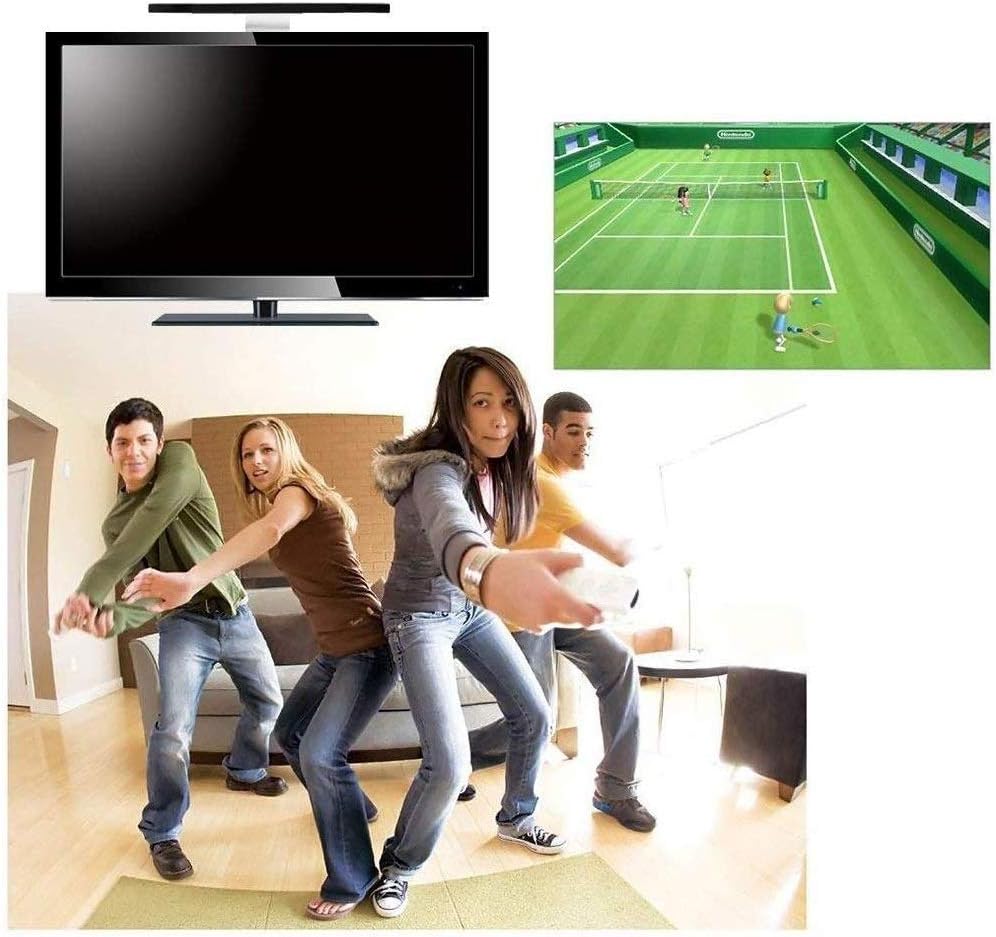4 in 1 Wii Replacement Cables Set - AC Power Adapter, Wii to HDMI Converter, Wired Motion Sensor Bar and Composite AV Cable