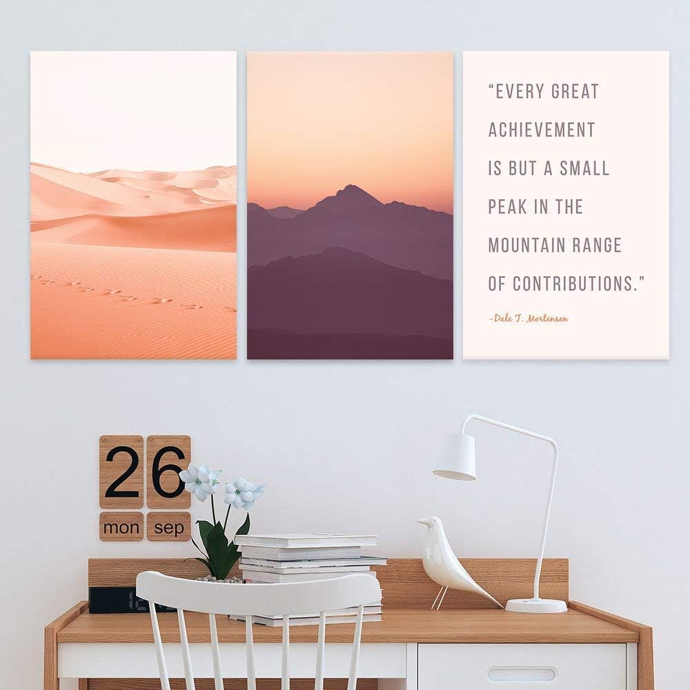 wall26 Canvas Prints Wall Art - Ocean Themed 3 Panel Wall Art with Wave,Anchor and Rudder - 16"x24" x 3 Panels