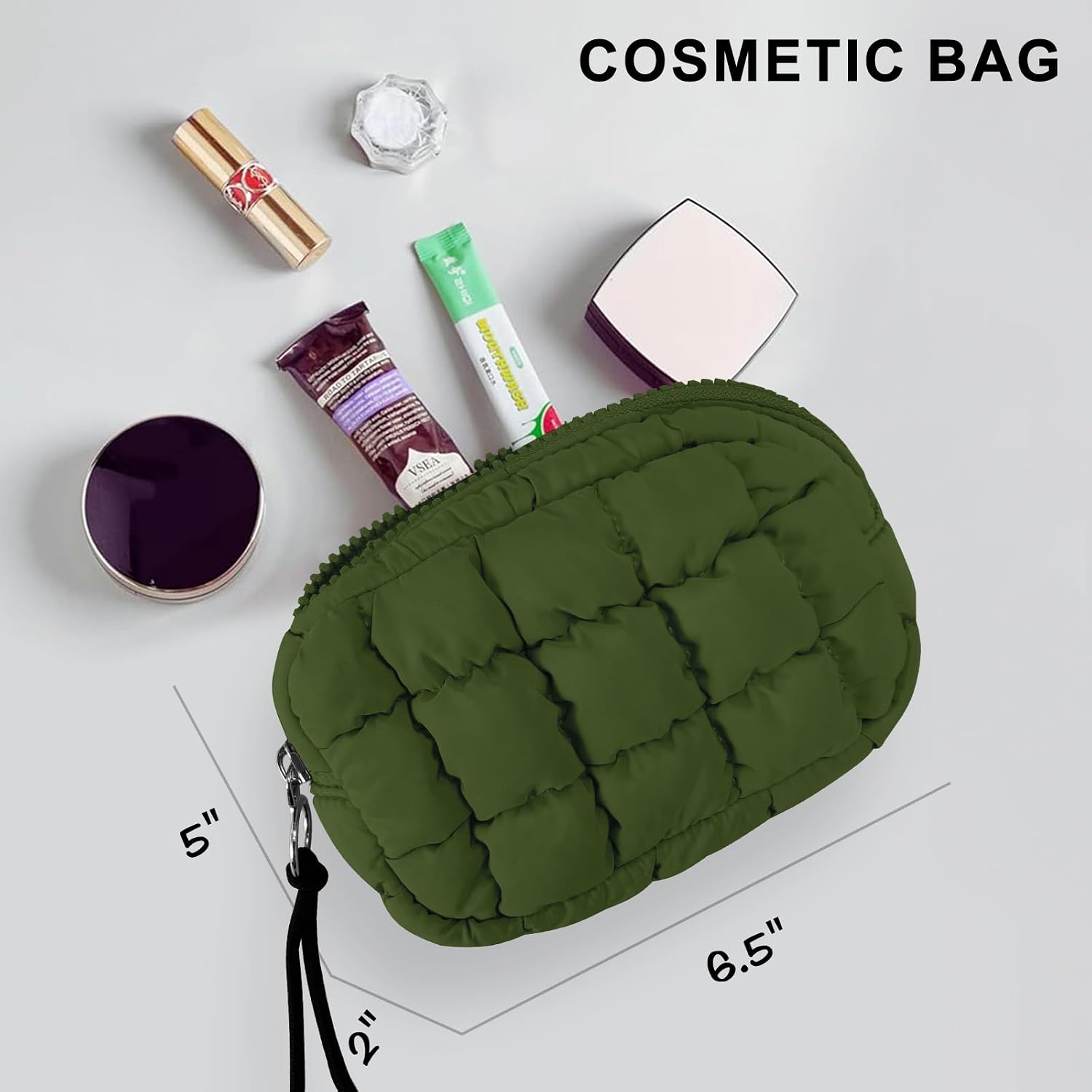Puffer Tote Bag for Women Large Quilted Puffy Lightweight Carryall Crossbody Tote Bag for Women