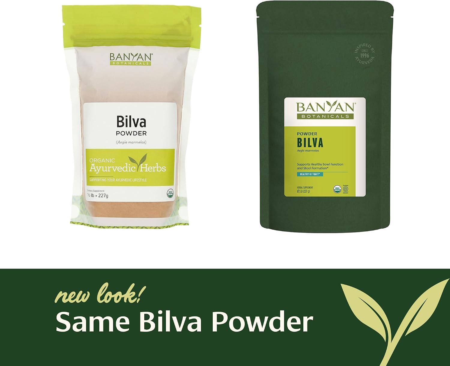 Banyan Botanicals Organic Bilva Powder – Bael Fruit (Aegle Marmelos) Powder – Supports Healthy Digestion and Healthy Stool Formation* – ½