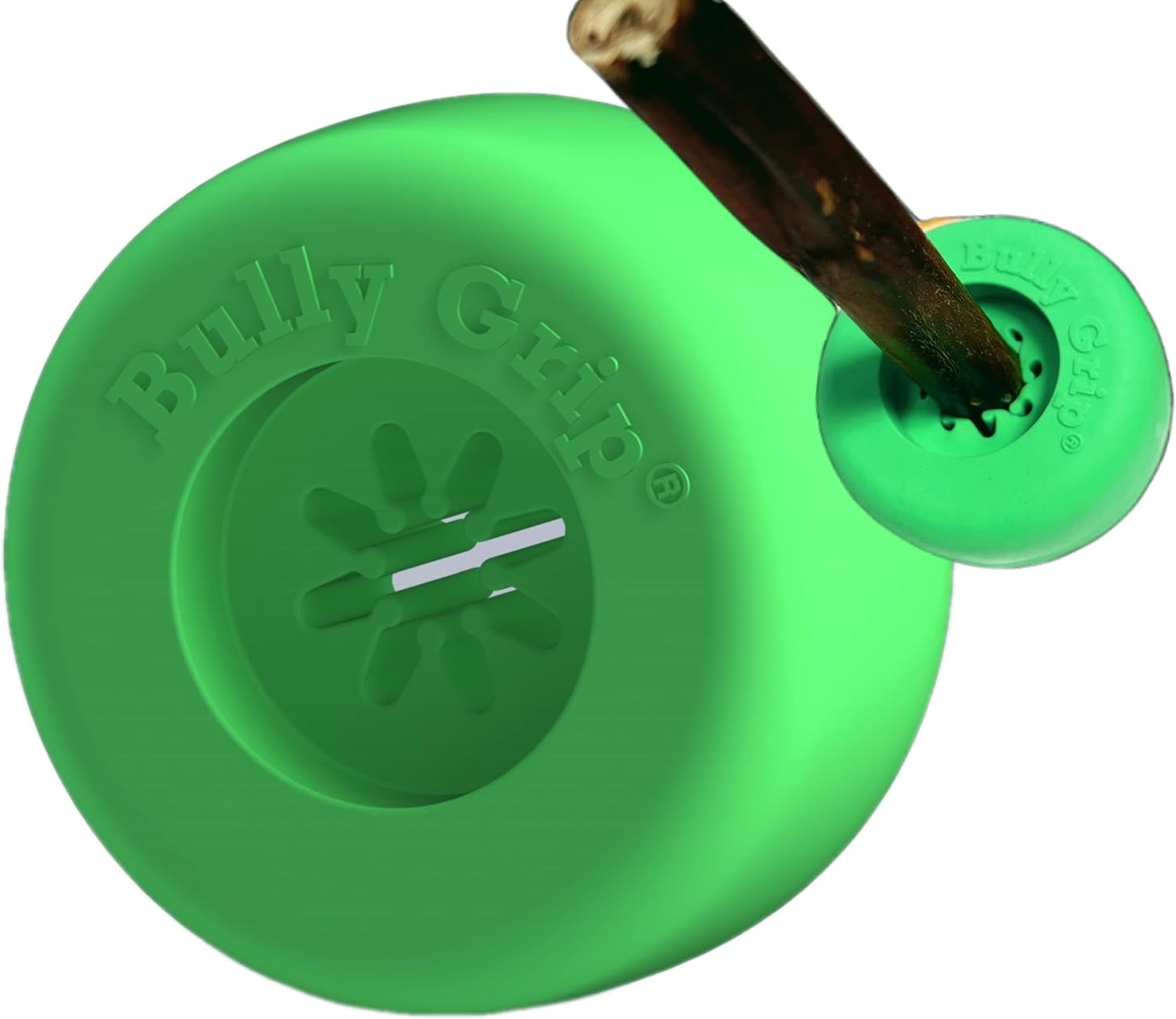 Bully Stick Holder for Dogs - Small Size - Interactive Dog Toy, Dog Treat Holder, Slow Feeder, Treat Dispenser, Chew Toy and Dog Safety Device